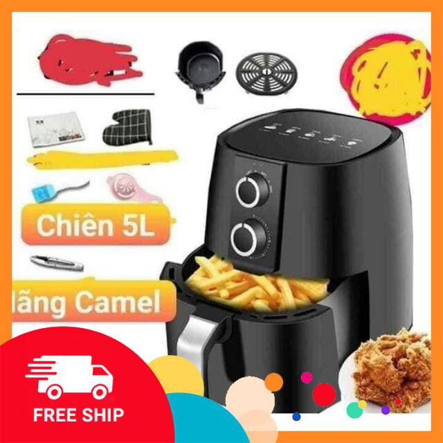 Nồi chiên không dầu Camel 5L khổng lồ siêu rẻ