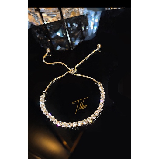 Vòng Tay tala Vàng 18k kyle Lấy Cảm Hứng Từ - Đá Sinh Nhật Tinh Tế Cho Nữ Đóng Gói Tinh Tế