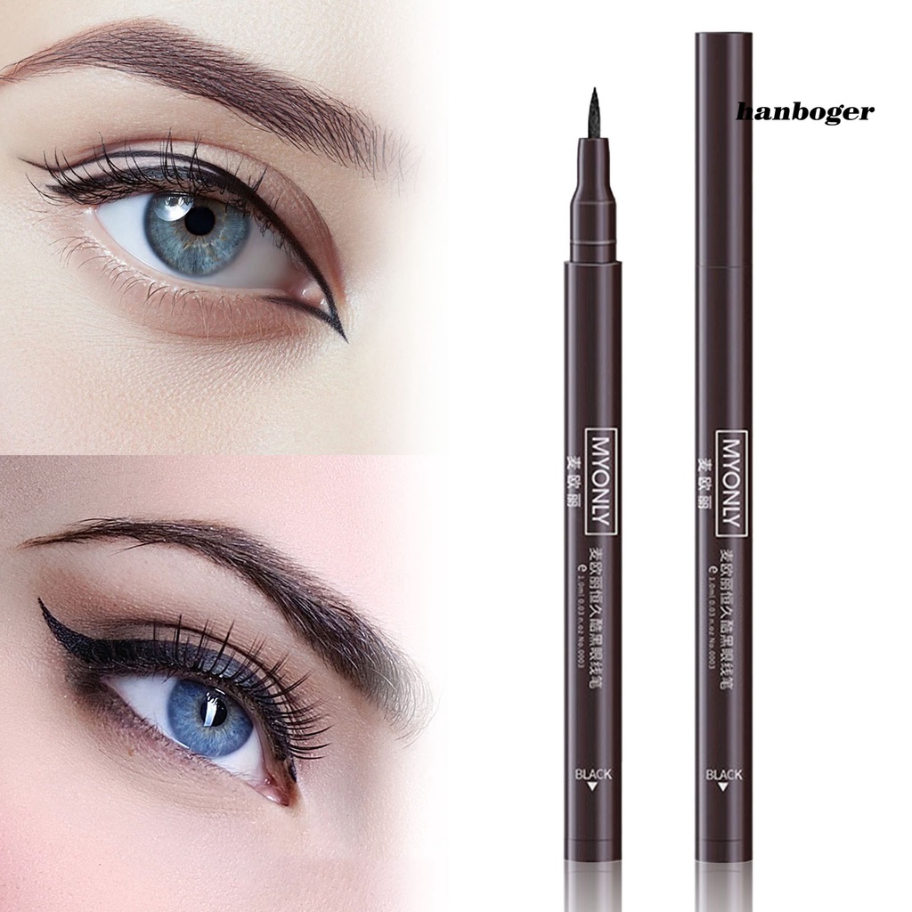 [Hàng mới về] Bút kẻ mắt nước màu đen nhanh khô không thấm nước 1.8ml | BigBuy360 - bigbuy360.vn