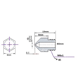 Đầu Phun MK8 Loại Lớn