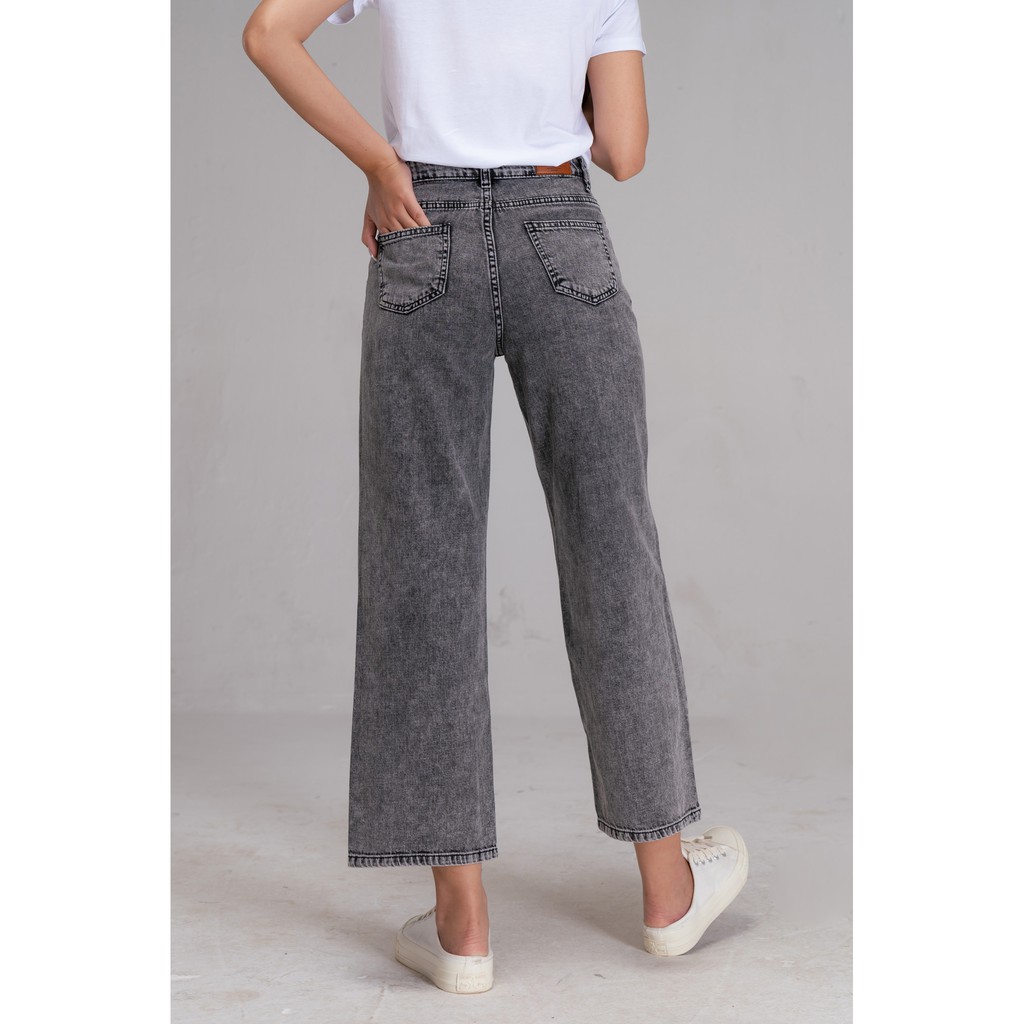 Quần jean nữ Yody ống suông cá tính QJN4022 | BigBuy360 - bigbuy360.vn