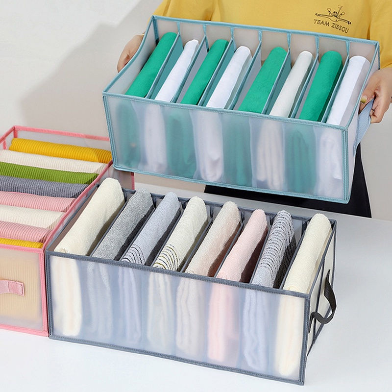 Hộp Đựng Quần Áo Gấp Gọn Chia Ngăn  Hộp Đựng Đồ Lót Vớ Tất Tiện Dụng Có In Họa Tiết Sắc Nét Dễ Vệ Sinh