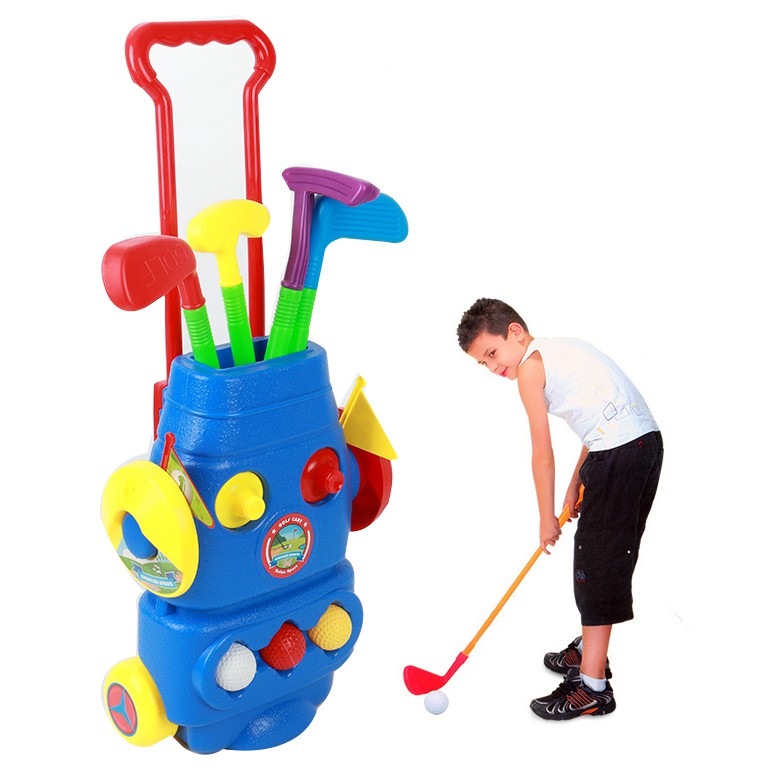 Đồ chơi đánh Golf siêu vui nhộn cho bé, đồ chơi thể thao giúp bé rèn luyện sức khỏe