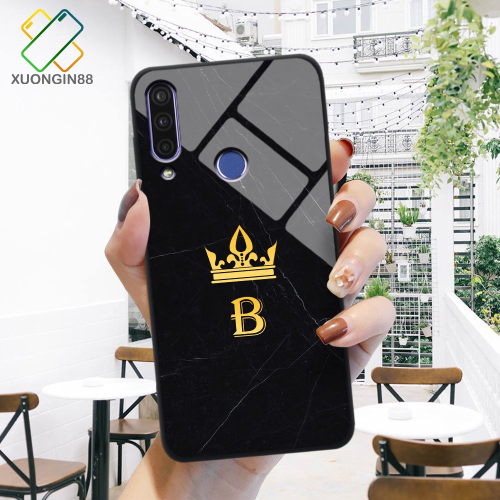Ốp lưng VSMART JOY 2+ / JOY 3 in 3D hình chữ cái vân đá cẩm thạch
