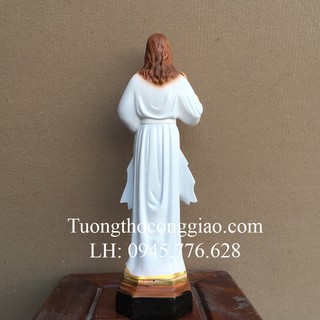 Tượng Lòng Thương Xót Chúa 40cm composite