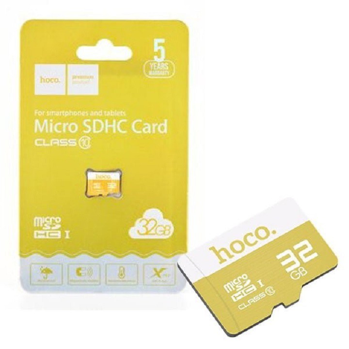 Thẻ Nhớ Micro SD Hoco, Class 10 Chính Hãng - bảo Hành 12 Tháng
