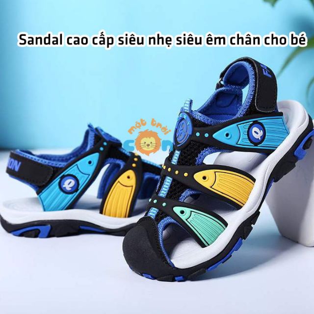Giày Sandal Rọ Cao Cấp Cho Bé Trai - Nhẹ và êm chân cho bé từ 4 đến 12 tuổi
