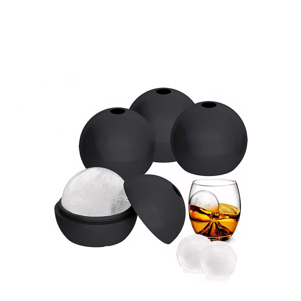 Bộ 2 Khuôn Làm Đá Anaeat Chất Liệu Silicon Hình Quả Cầu Độc Đáo