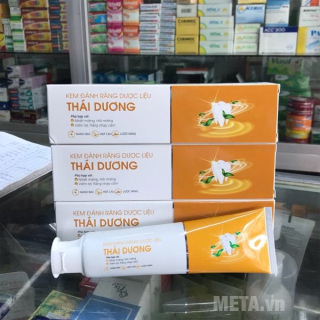 Kem đánh răng dược liệu Thái Dương - Tube 150g