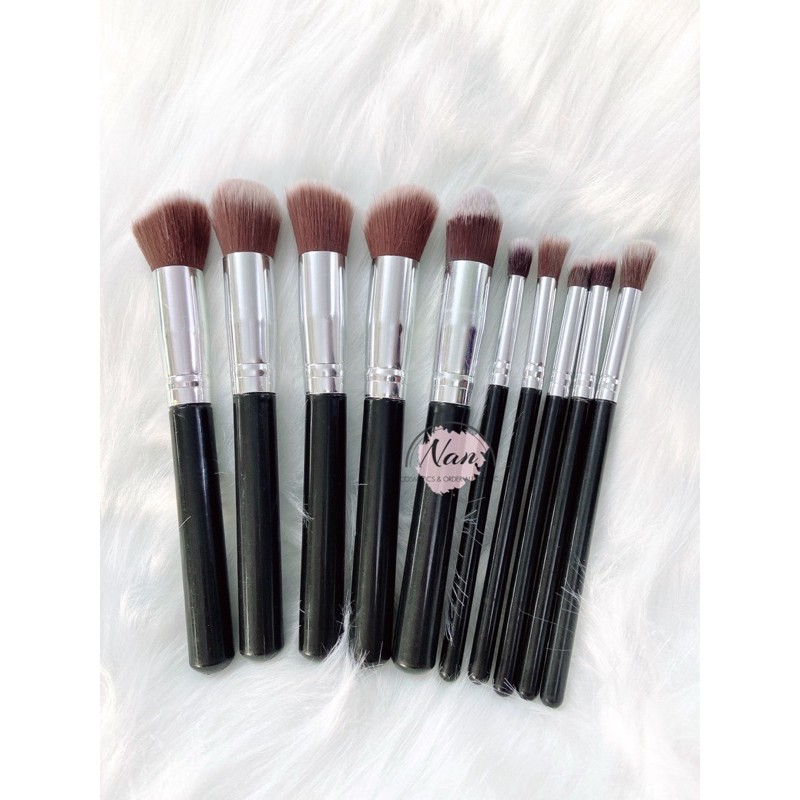 [Sẵn]Set 10 cọ trang điểm Hàn Quốc