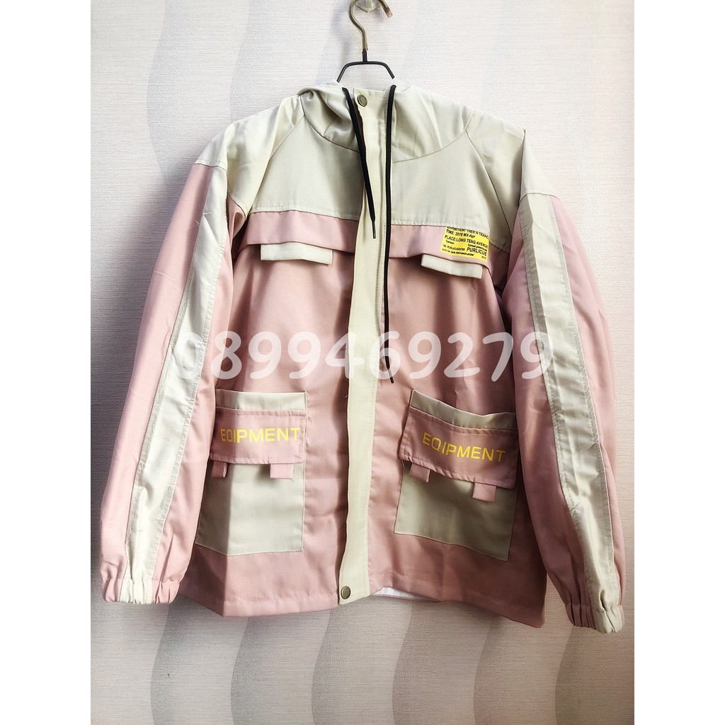 Áo khoác Kaki túi hộp phối màu sành điệu T002 | WebRaoVat - webraovat.net.vn
