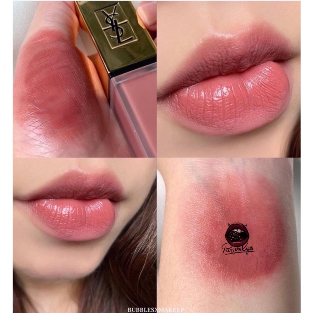 Son kem lỳ YSL Tatouage Couture Mate Stain 23 Singular Taupe