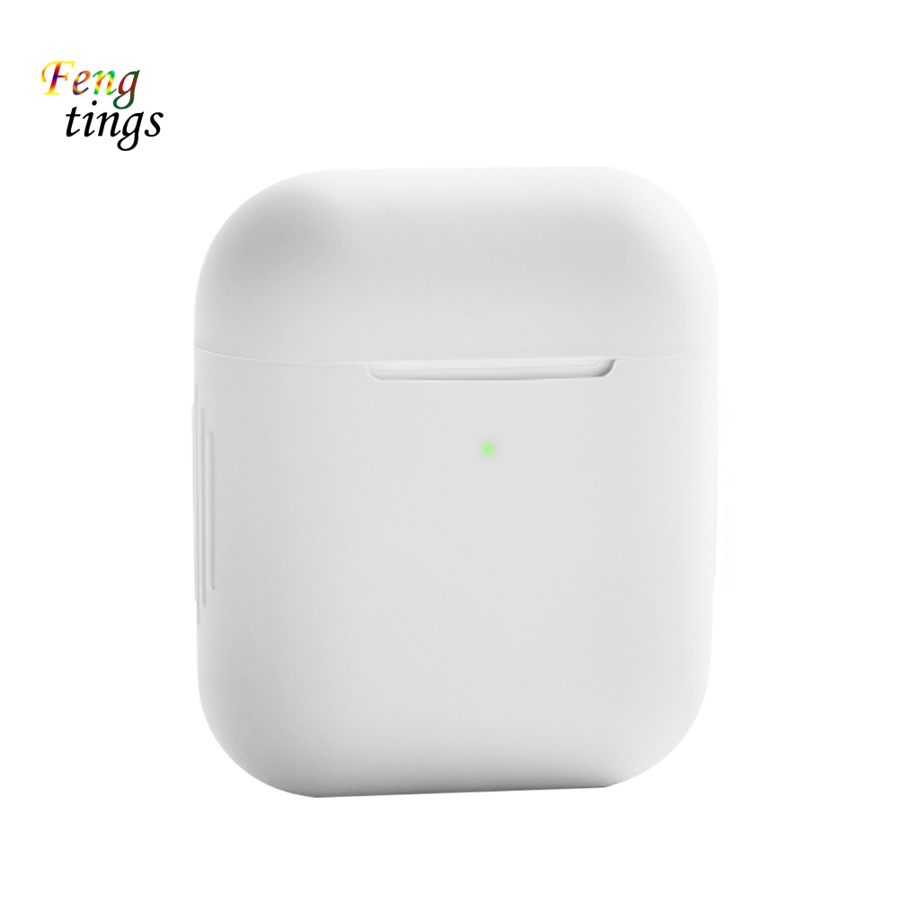 Vỏ Bảo Vệ Hộp Sạc Tai Nghe Không Dây Air-pods 1 2 Bằng Chất Liệu Silicon Chống Sốc