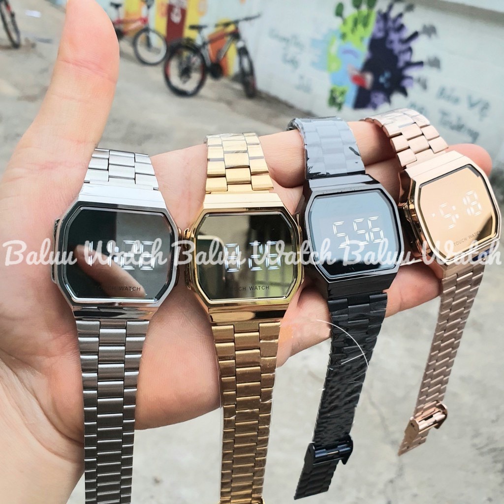 Đồng hồ LED tráng gương thời trang nam nữ | BigBuy360 - bigbuy360.vn