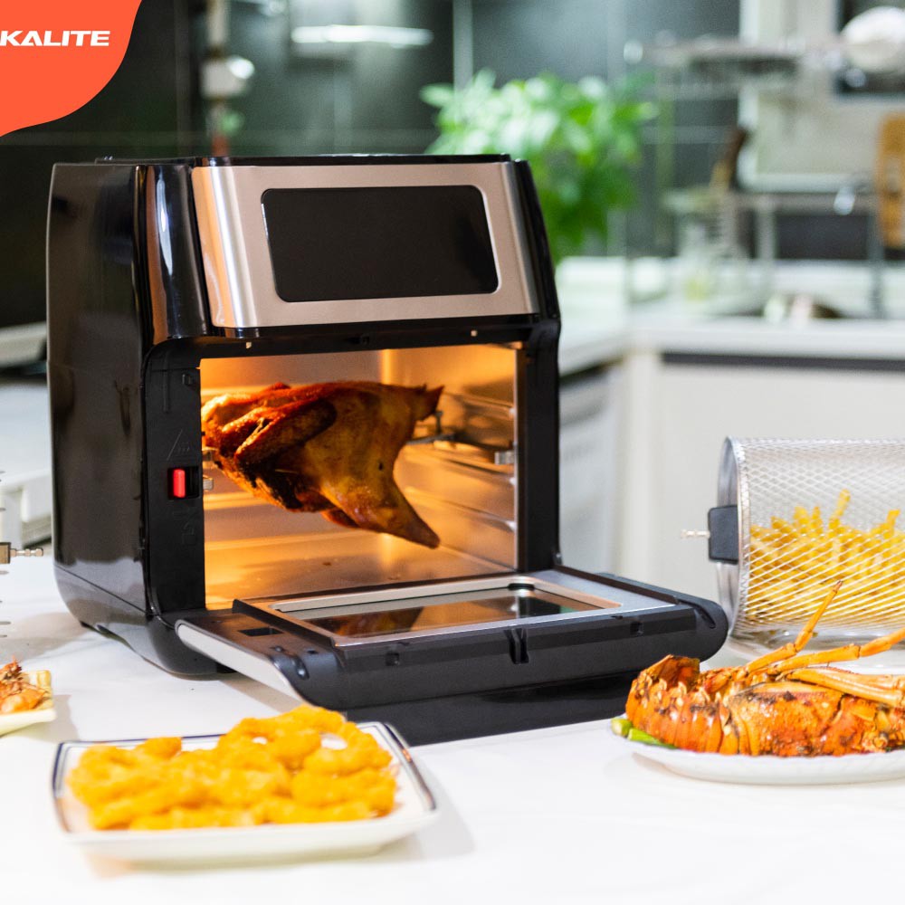 Nồi chiên không dầu Kalite Q10 dung tích 10 lít hàng chính hãng, bảo hành 12 tháng - Cực đa năng, cực tiện lợi, cực xịn