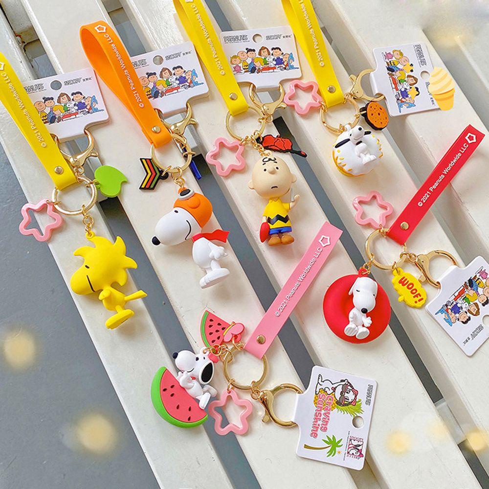 Móc Khóa Hình Búp Bê Hoạt Hình Snoopy Dễ Thương