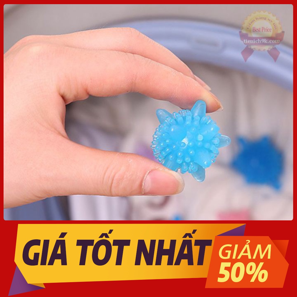 Bóng Giặt Nhím Cầu Gai Giặt Đồ Cho Máy Giặt Siêu Sạch