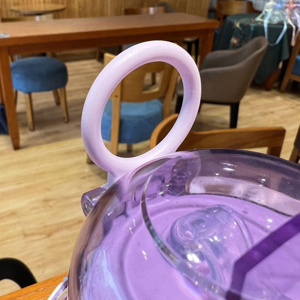 Bình Nước Thể Thao Có Ống Hút 600ML Họa Tiết Hoạt Hình Dành Cho Trẻ Em