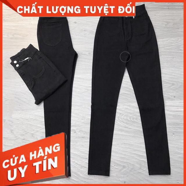[Mã WASTMAY giảm 15% tối đa 30K đơn 150K] QUẦN JEANS ÔM ĐÁY CAO TÚI U cạp 2 nút- ảnh thật shop chụp | BigBuy360 - bigbuy360.vn