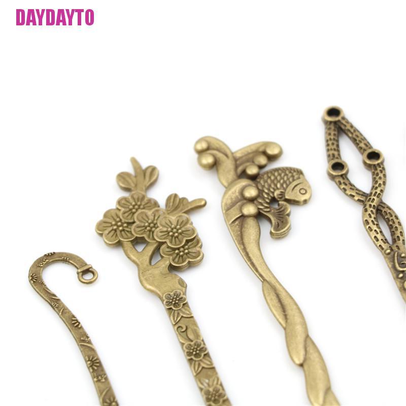 Trâm Cài Tóc Bằng Hợp Kim Đồng Chạm Khắc Phong Cách Cổ Điển Cho Nữ