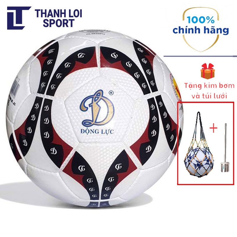 Bóng đá Động Lực in D UHV 1.02 Size 5 Chính Hãng TẶNG kim bơm + túi lưới