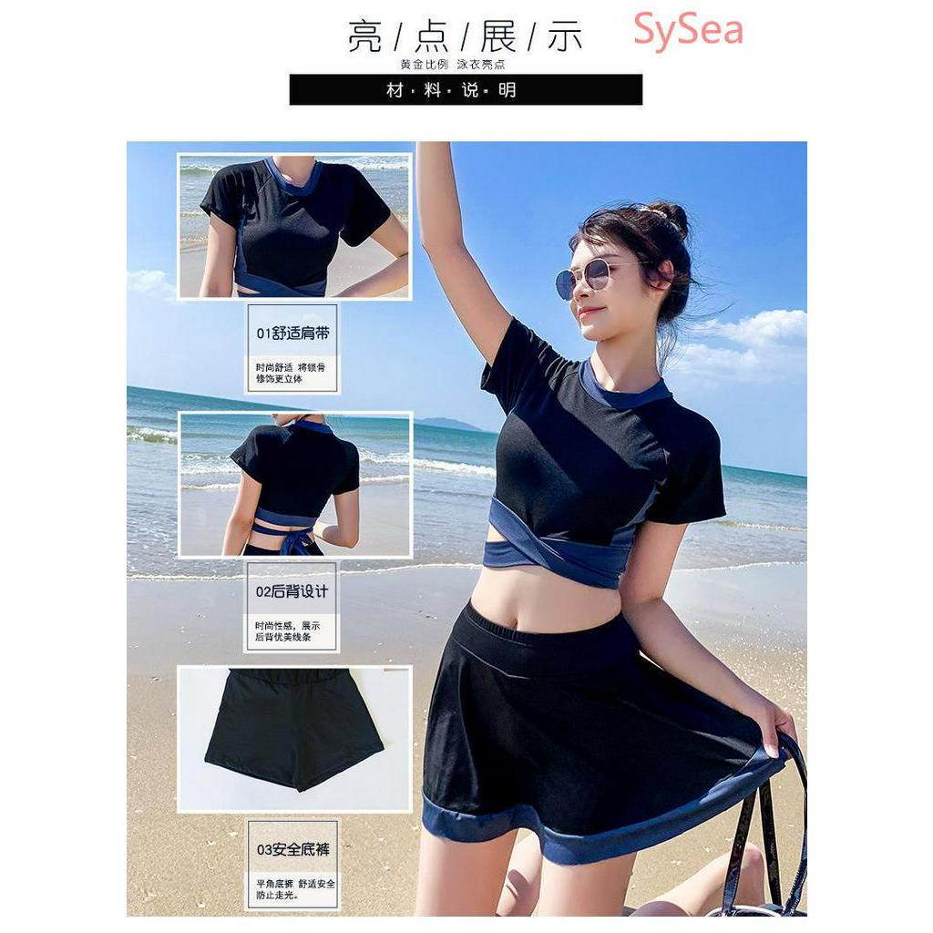 Đồ Bơi Thể Thao Phong Cách Hàn Quốc Thiết Kế Năng Động Cho Nữ