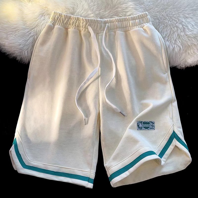 Quần Short Nam In Chữ Phong Cách Hip Hop Năng Động