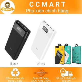 Sạc dự phòng Hoco B35E 30.000mAh sạc nhanh 5V-2.1A - 3 cổng sạc USB - Màn LED hiển thị dòng điện