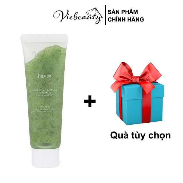 Tẩy Da Chết Huxley Giúp Tẩy Tế Bào Mặt Xương Rồng Secret Of Sahara Scrub Mask Sweet Therapy 30 - 120g - Khongcoson