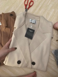 Áo dạ ép 2 màu ( giang)