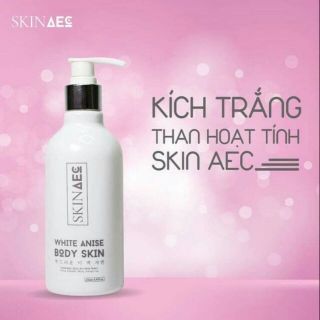 Ủ kích trắng than hoạt tính skin aec chính hãng