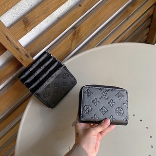 Ví ngắn 2 ngăn - dập logo - wallet 01l