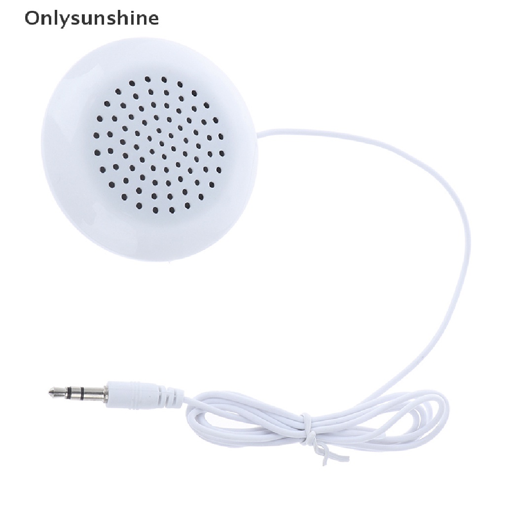 Loa Nghe Nhạc Mp3 MP4 Màu Trắng Jack Cắm 3.5mm