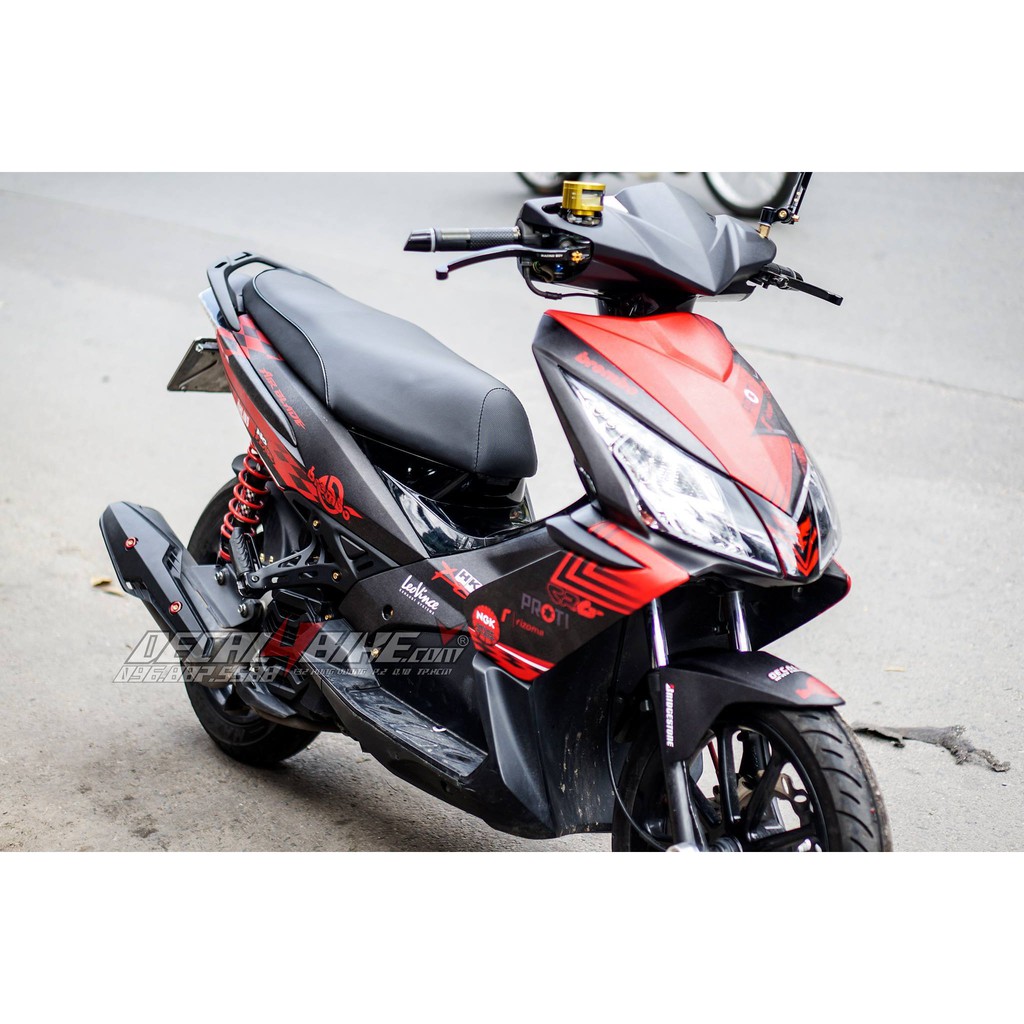 Tem trùm xe Air Blade 2010 Racing