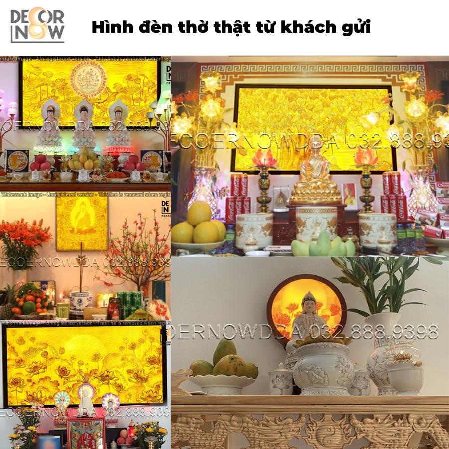 Đèn Hào Quang In Tranh Trúc Chỉ Đối Độc Quyền, Cắm Điện Tại Xưởng Tranh DecorNow XDCN-22