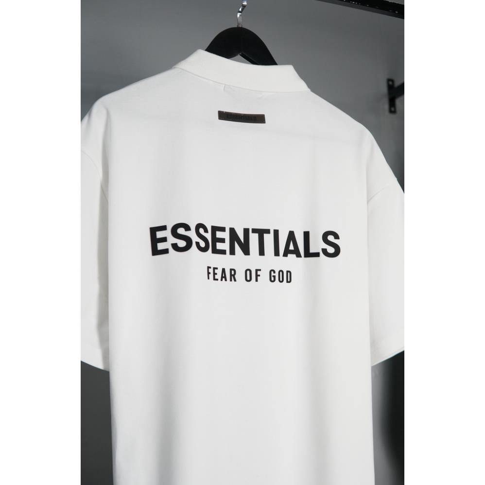 Áo thun POLO ESSENTIALS F.O.G Nam Nữ Cổ Bẻ - Vải Cá Sấu Cotton Trẻ Trung THE LAZ