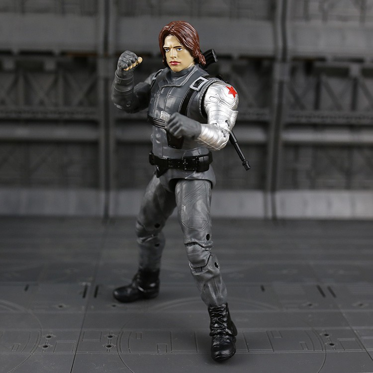 Mô hình ZD Toys Avengers Iron Man, Spider Man, Captain, Black Panther, Falcon, Bucky, War Machine, Scarlet Witch 1/10