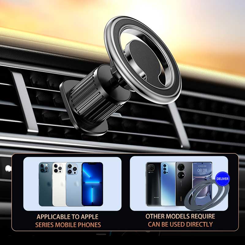 Giá Đỡ Điện Thoại Mini Chống Rơi Xoay 360 Độ Gắn Lỗ Thông Gió Xe Hơi° Giá Đỡ Điện Thoại Phù Hợp Với Tất Cả Các Dòng Điện Thoại Tự Động Và Điện Thoại