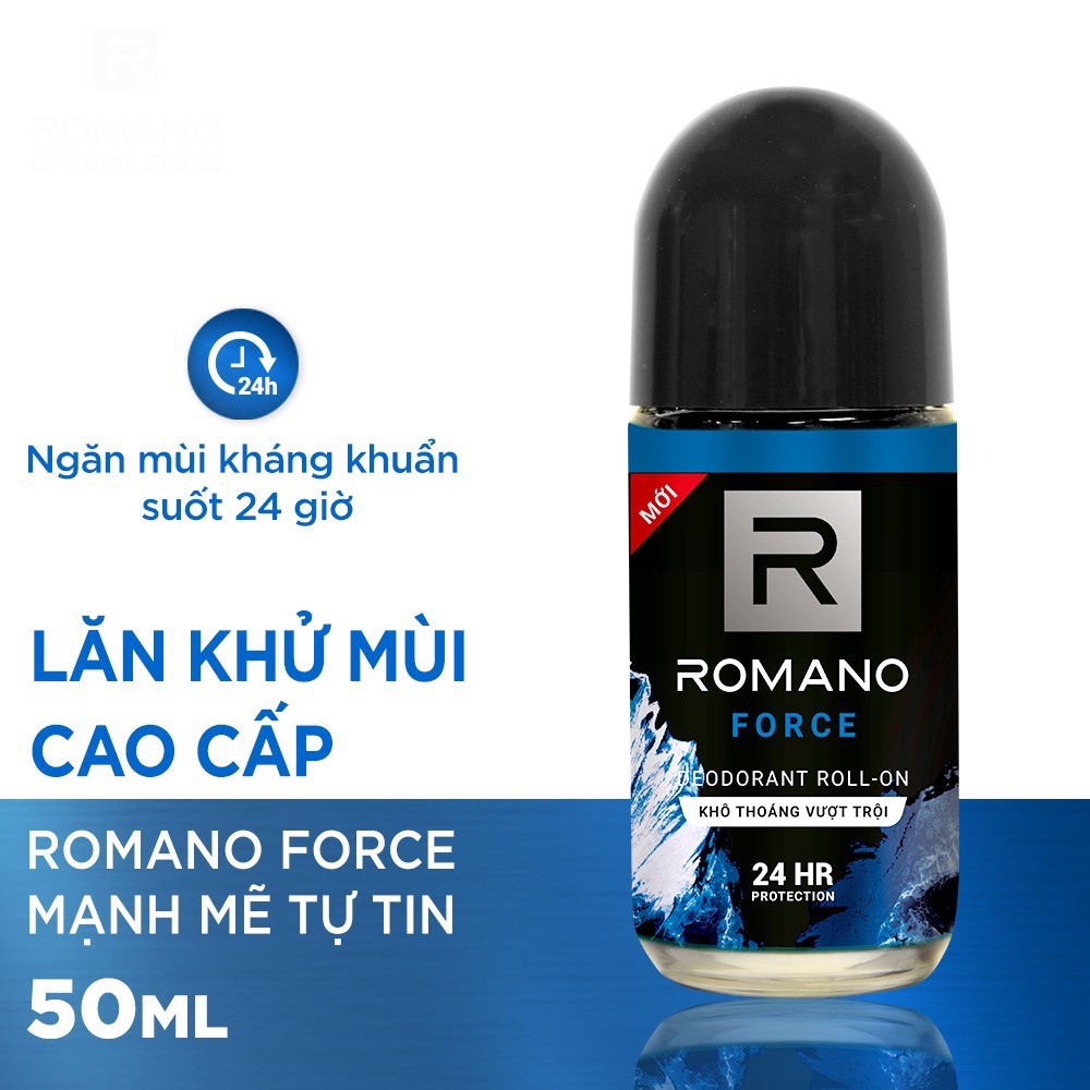 [Chính hãng]Lăn khử mùi Romano 50ml