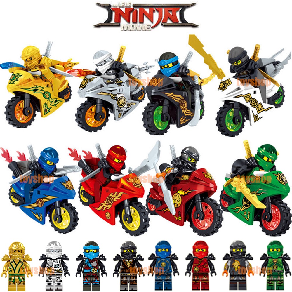 Set 16 Mô Hình Mô Tô Ninjago 31050 + 61015