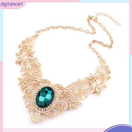 Dây Chuyền Đính Đá Kiểu Dáng Sang Trọng Thanh Lịch Dành Cho Nữ