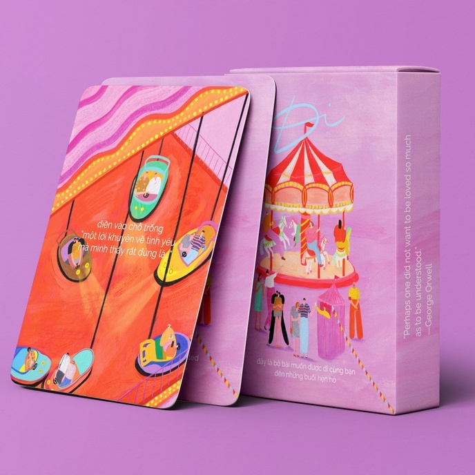 Bộ thẻ bài trò chuyện so much closer ĐI  dành cho những buổi hẹn hò