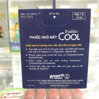 Thuốc nhỏ mắt Vrohto Cool