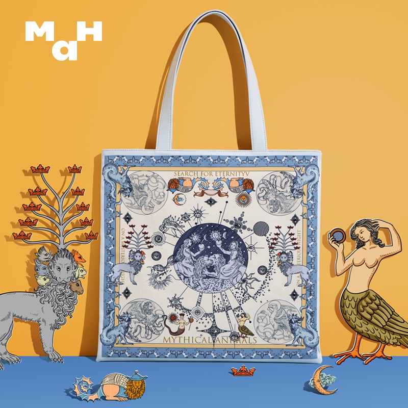 MAH Túi Tote Túi xách đeo vai kích cỡ lớn dành cho nữ