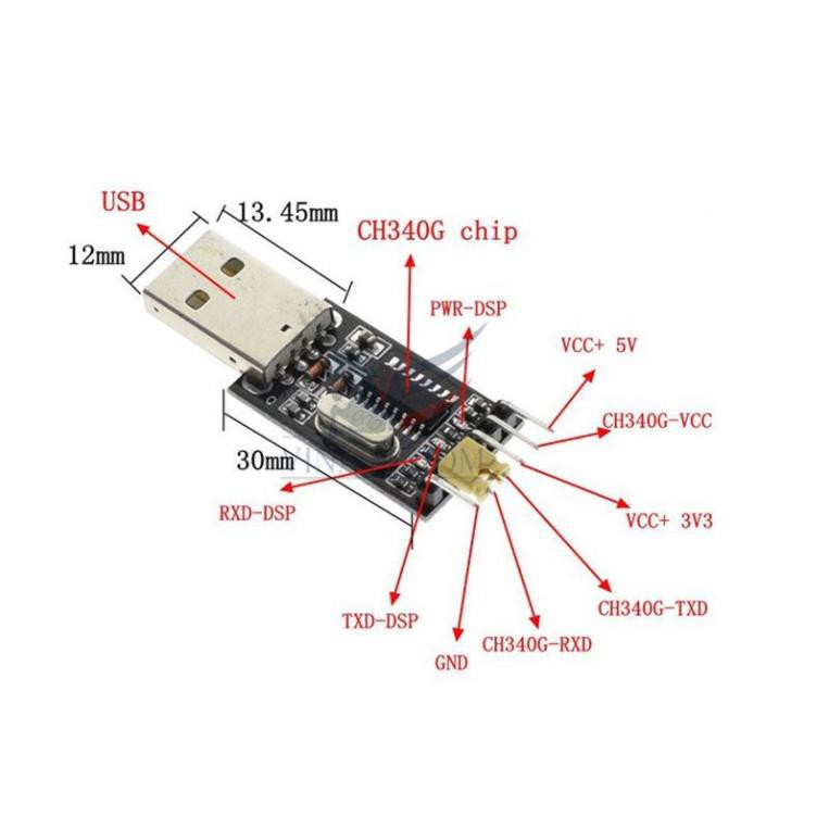 Module USB TTL CH340G