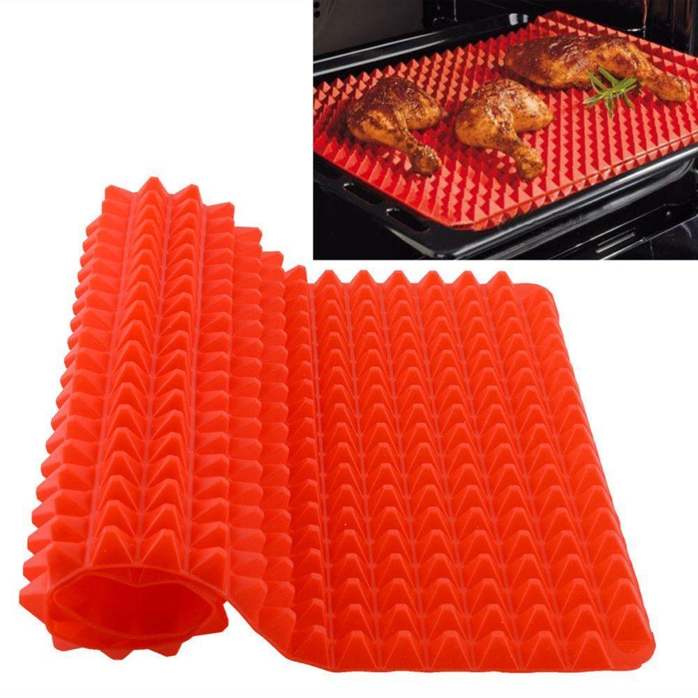 Khay Nướng Bánh Bằng Silicone Chống Dính Hình Kim Tự Tháp