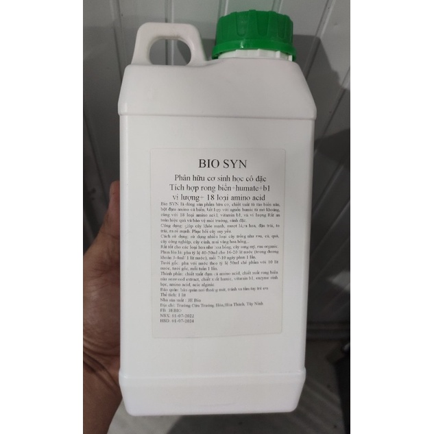 Giải độc cây trồng phục hồi cây suy Bio SYN kích thích tăng trưởng - 1 lít