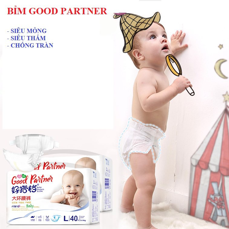 BỈM QUẦN GOOD PARTNER ĐỦ SIZE M92/L82/XL76/XXL72/XXXL70 CÔNG NGHỆ TIÊN TIẾN SIÊU MỊN