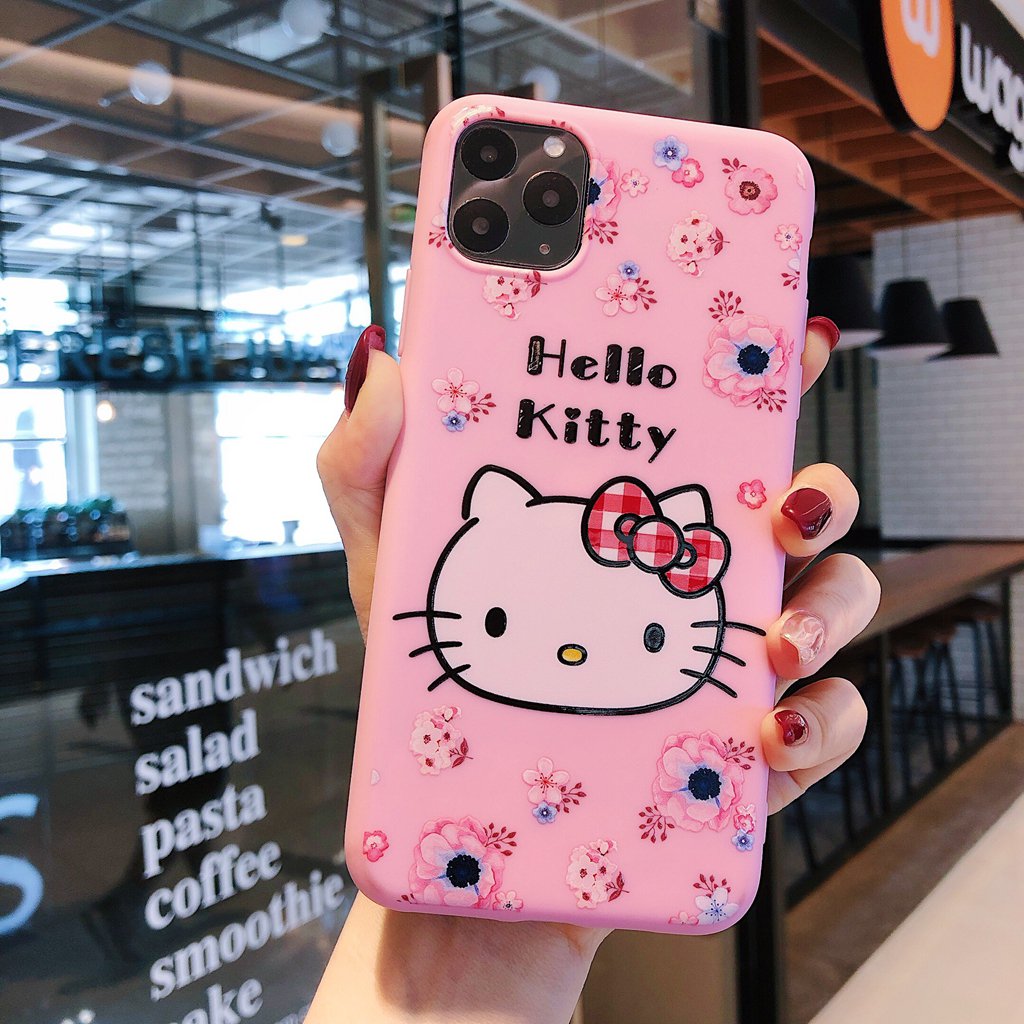 SAMSUNG HELLO KITTY Ốp Lưng Tpu Họa Tiết Hình Chú Mèo Dễ Thương Cho Samsung J2 J8 J730 J710 J7 J5 J4 J6 J530 J510 J310 Grand Prime Plus 2018