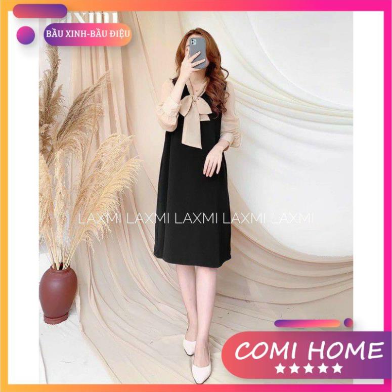Váy bầu thời trang thiết kế đầm bầu xinh công sở Váy bầu dự tiệc cao cấp kiểu dáng thanh lịch hàn quốc